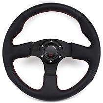 ハンドル　ステアリング　ブラック　330mm 新品未使用 hndl-03-blu-xx-01_1.jpg